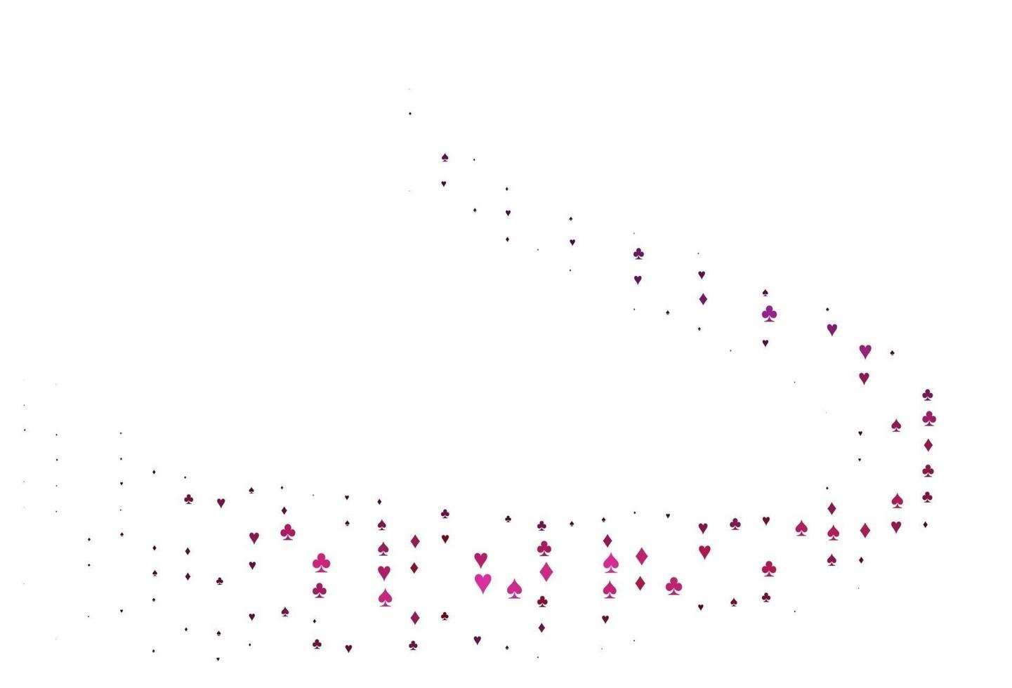 ljusrosa vektoromslag med symboler för spel. vektor