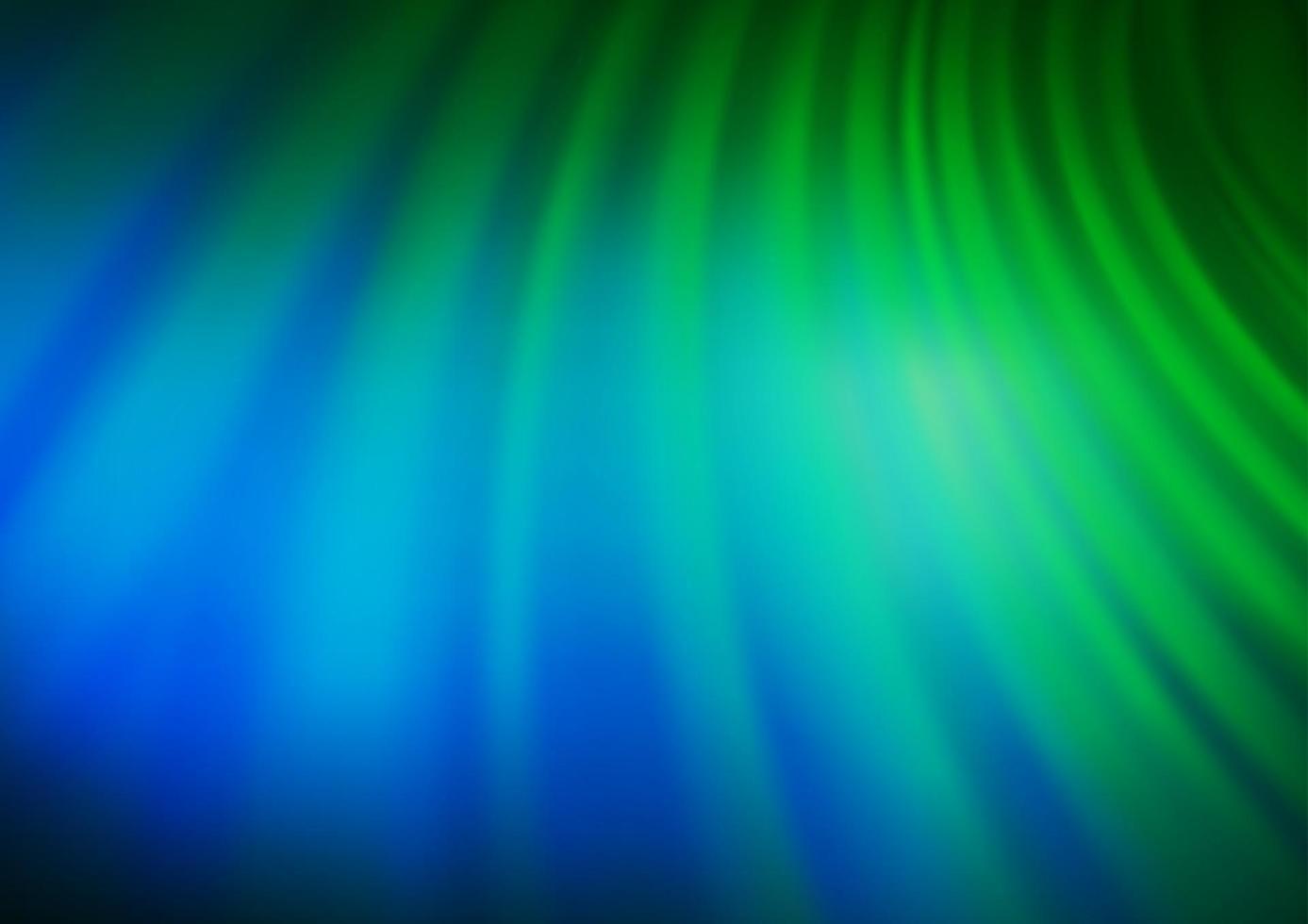 hellblauer, grüner Vektor verschwommenes helles Muster.