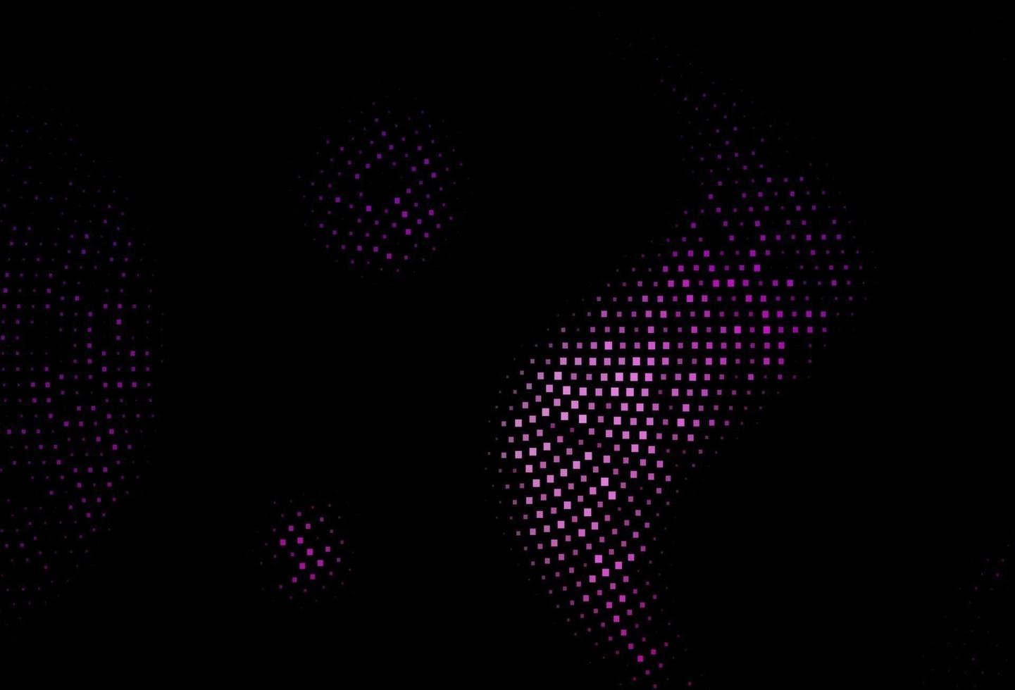 dunkelviolettes Vektormuster im quadratischen Stil. vektor