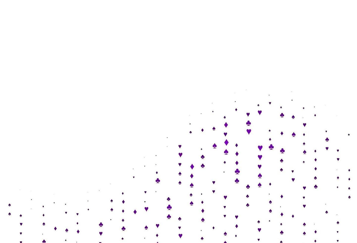 ljus lila vektor layout med element av kort.