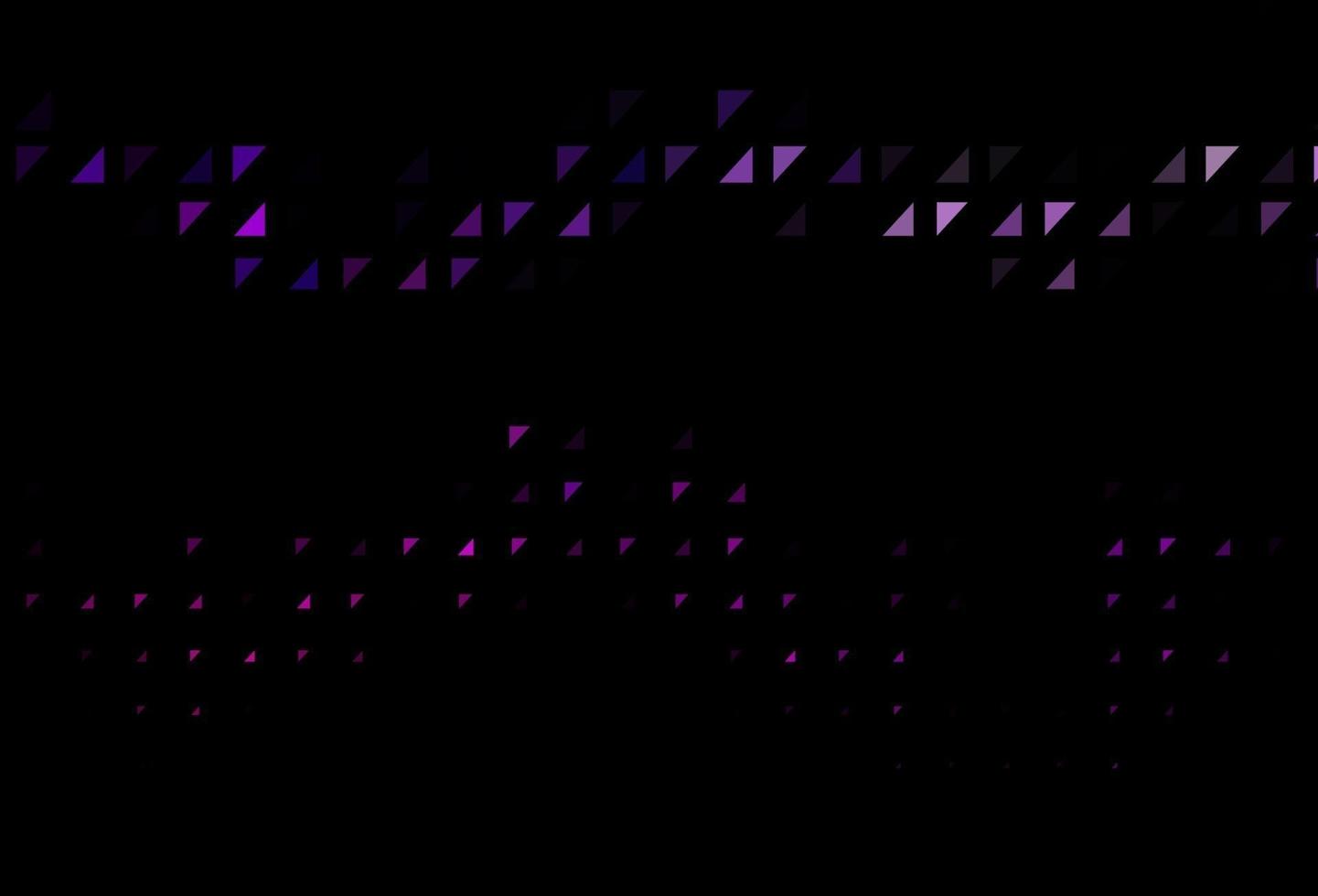 dunkelvioletter Vektorhintergrund mit Blasen. vektor