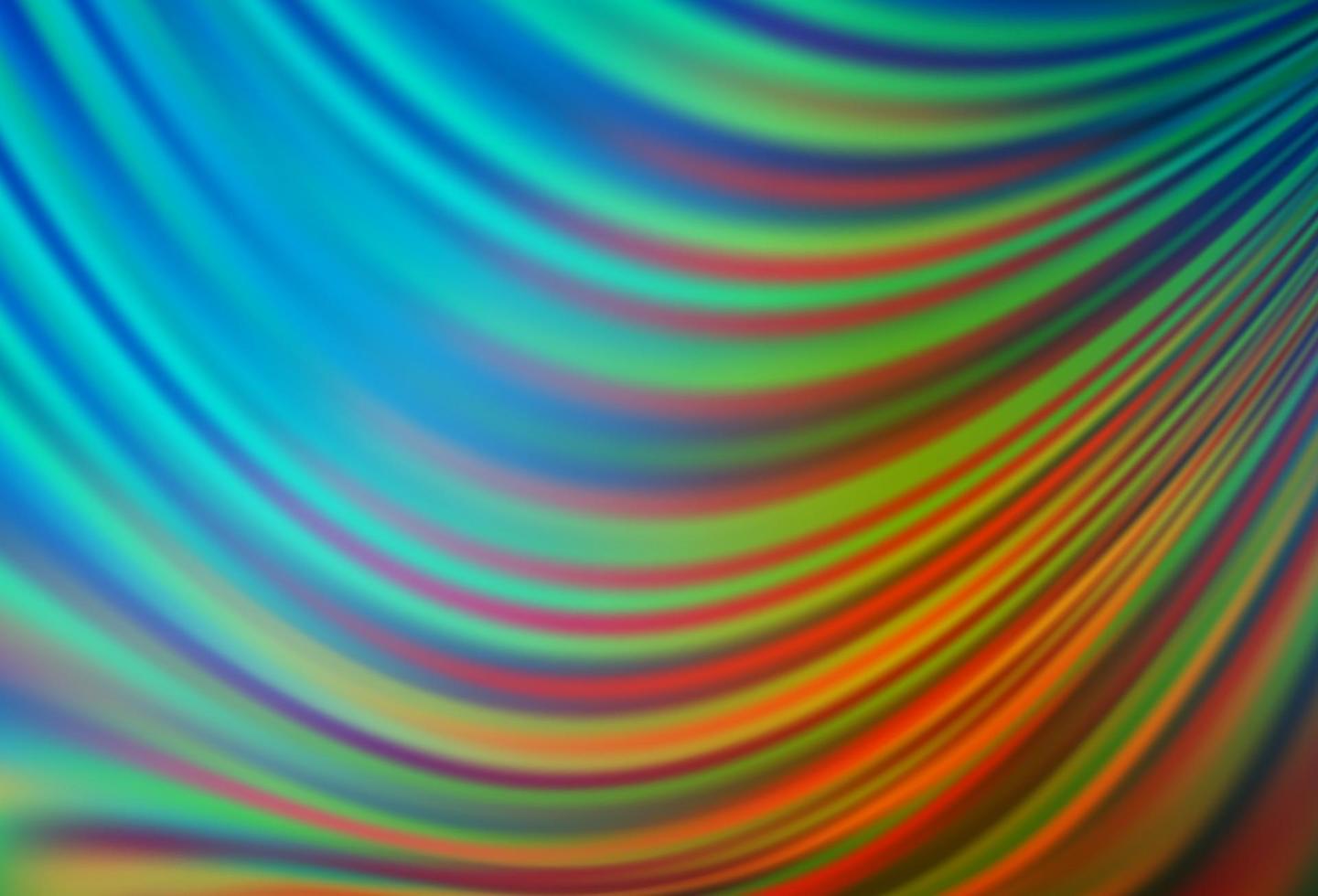 hellblauer, gelber Vektorhintergrund mit abstrakten Linien. vektor