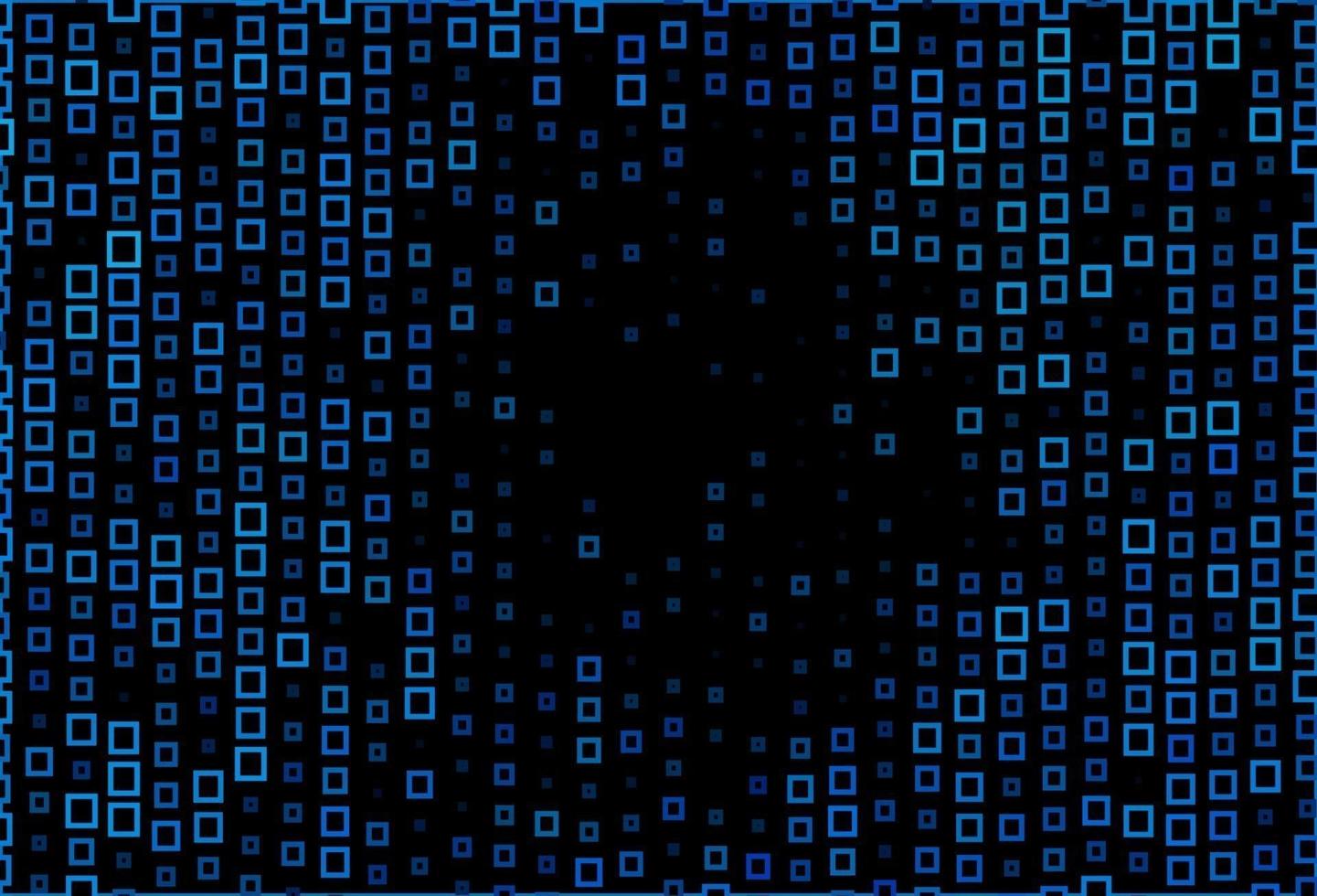 dunkelblaues Vektorlayout mit Linien, Rechtecken. vektor