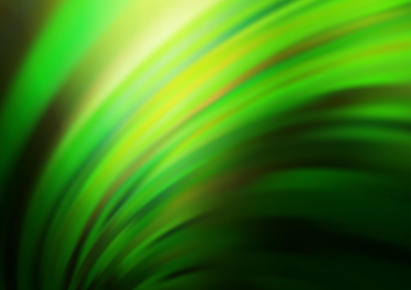 mörkgrön vektor bakgrund med bubbla former.