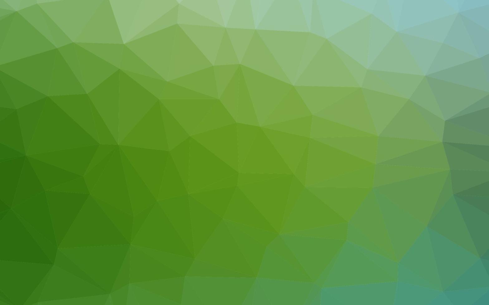 hellgrüne polygonale Vektorvorlage. vektor