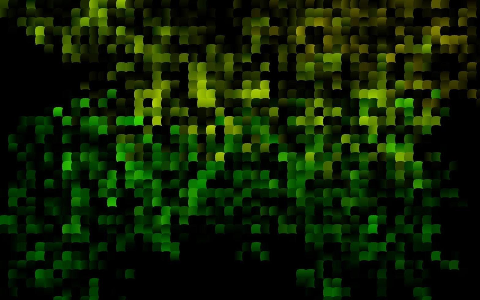 dunkelgrüne Vektorabdeckung im polygonalen Stil. vektor