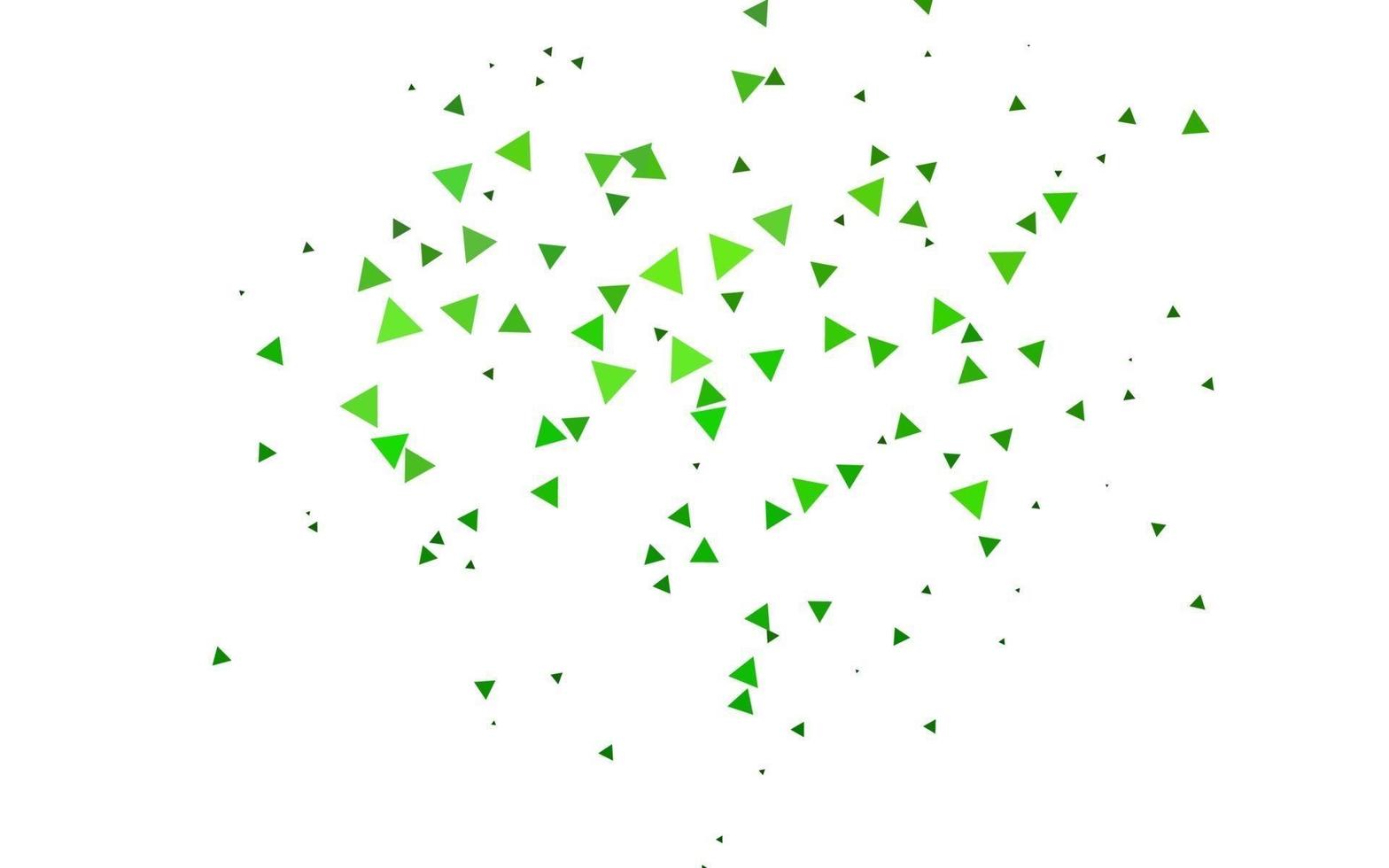ljusgrönt vektormönster i polygonal stil. vektor