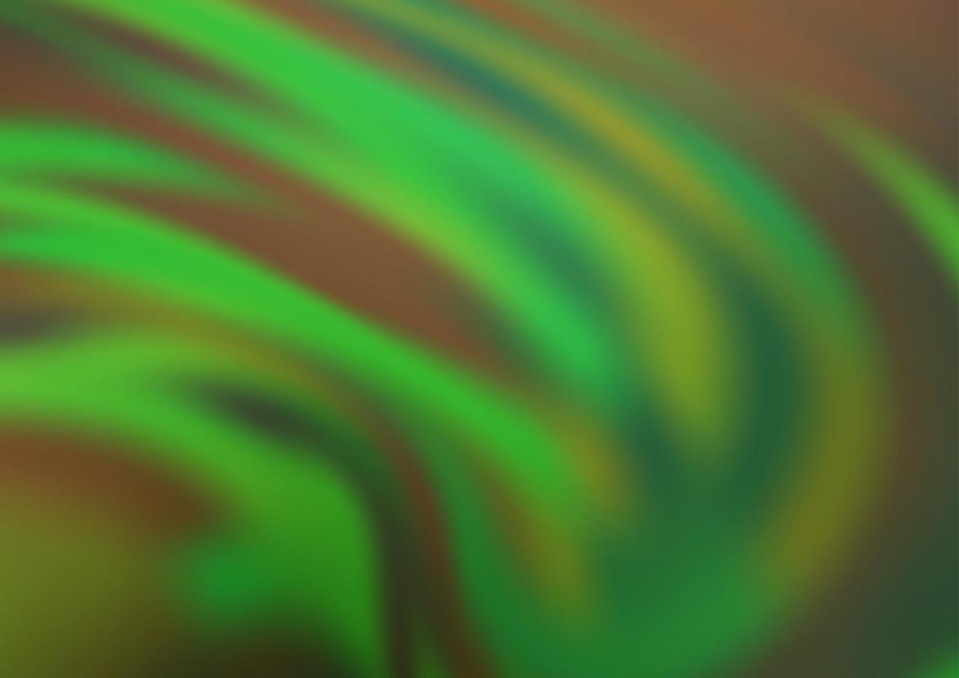 ljusgrön vektor glansigt bokeh -mönster.