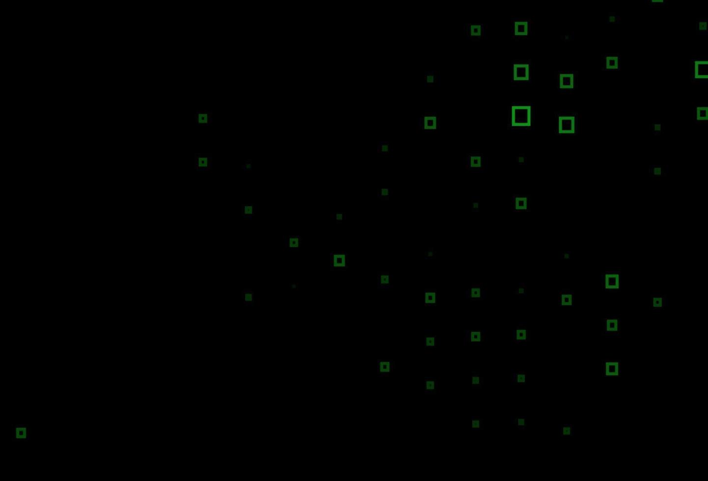 dunkelgrünes, rotes Vektorlayout mit Linien, Rechtecken. vektor