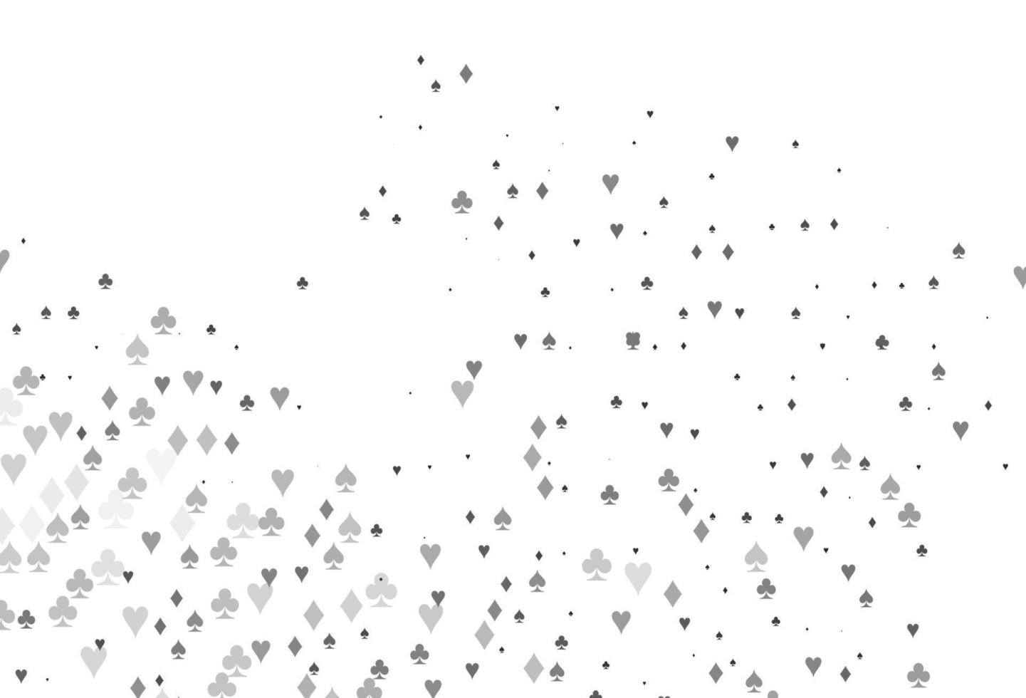 hellsilbernes, graues Vektorlayout mit Kartenelementen. vektor