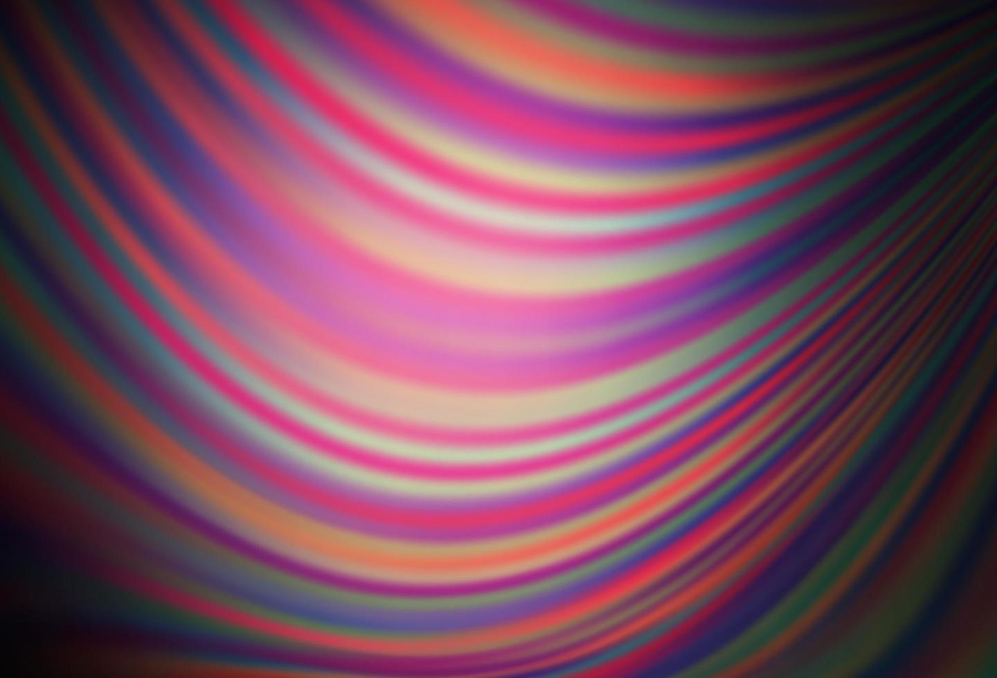 mörkrosa vektormönster med linjer, ovaler. vektor