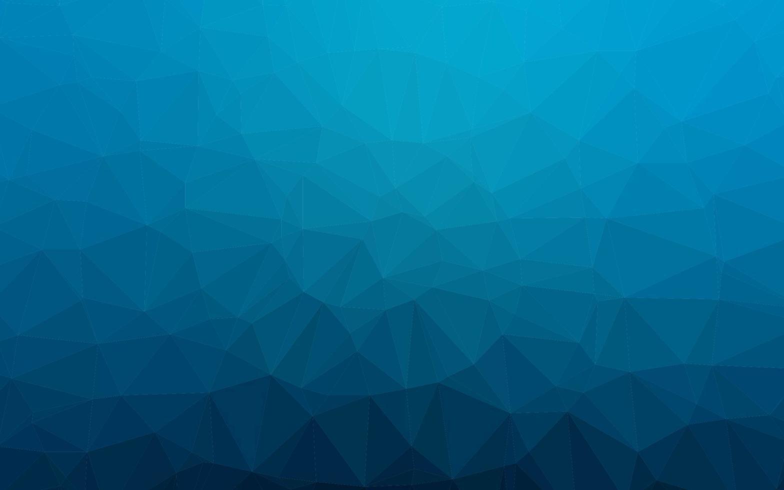 polygonaler Hintergrund des dunkelblauen Vektors. vektor