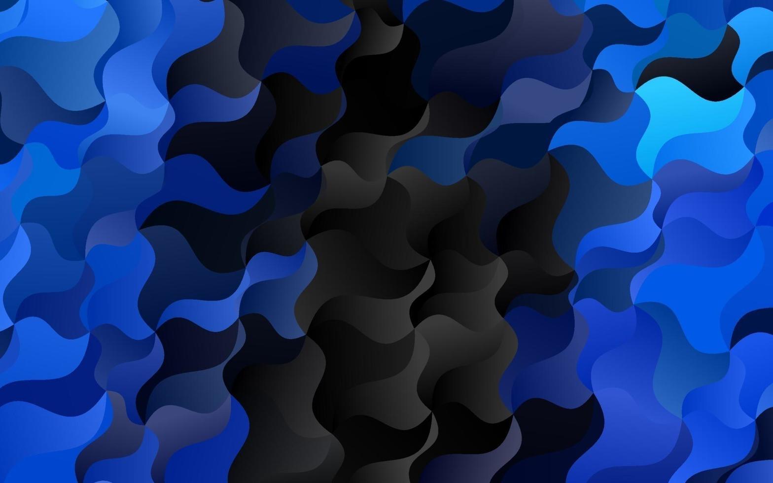 hellblauer Vektorhintergrund mit Blasenformen. vektor