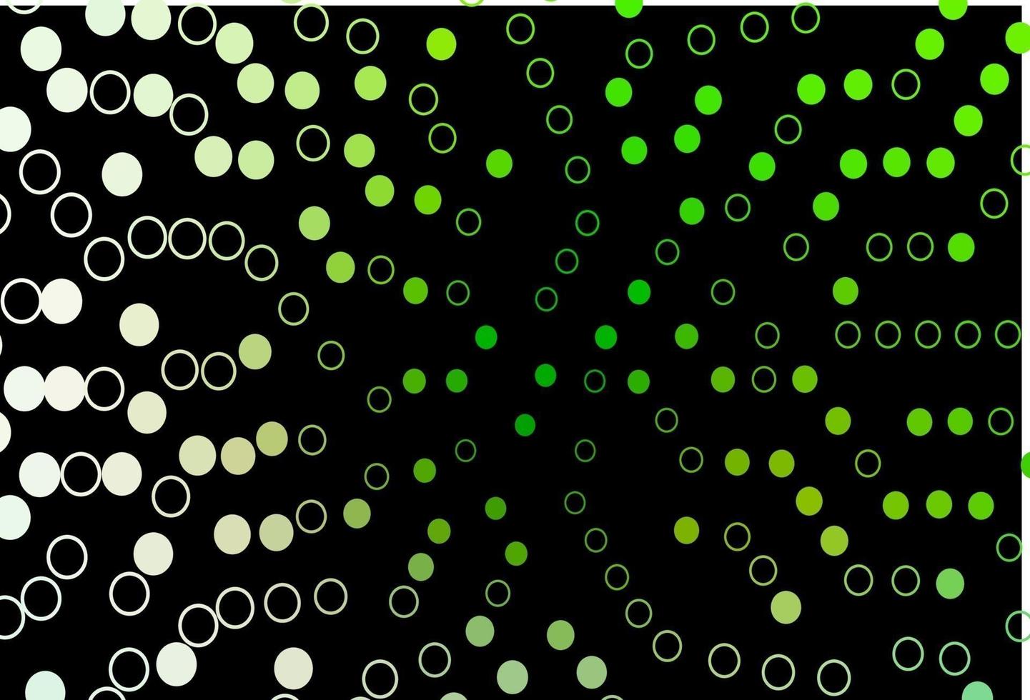 dunkelgrüne Vektorabdeckung mit Flecken. vektor
