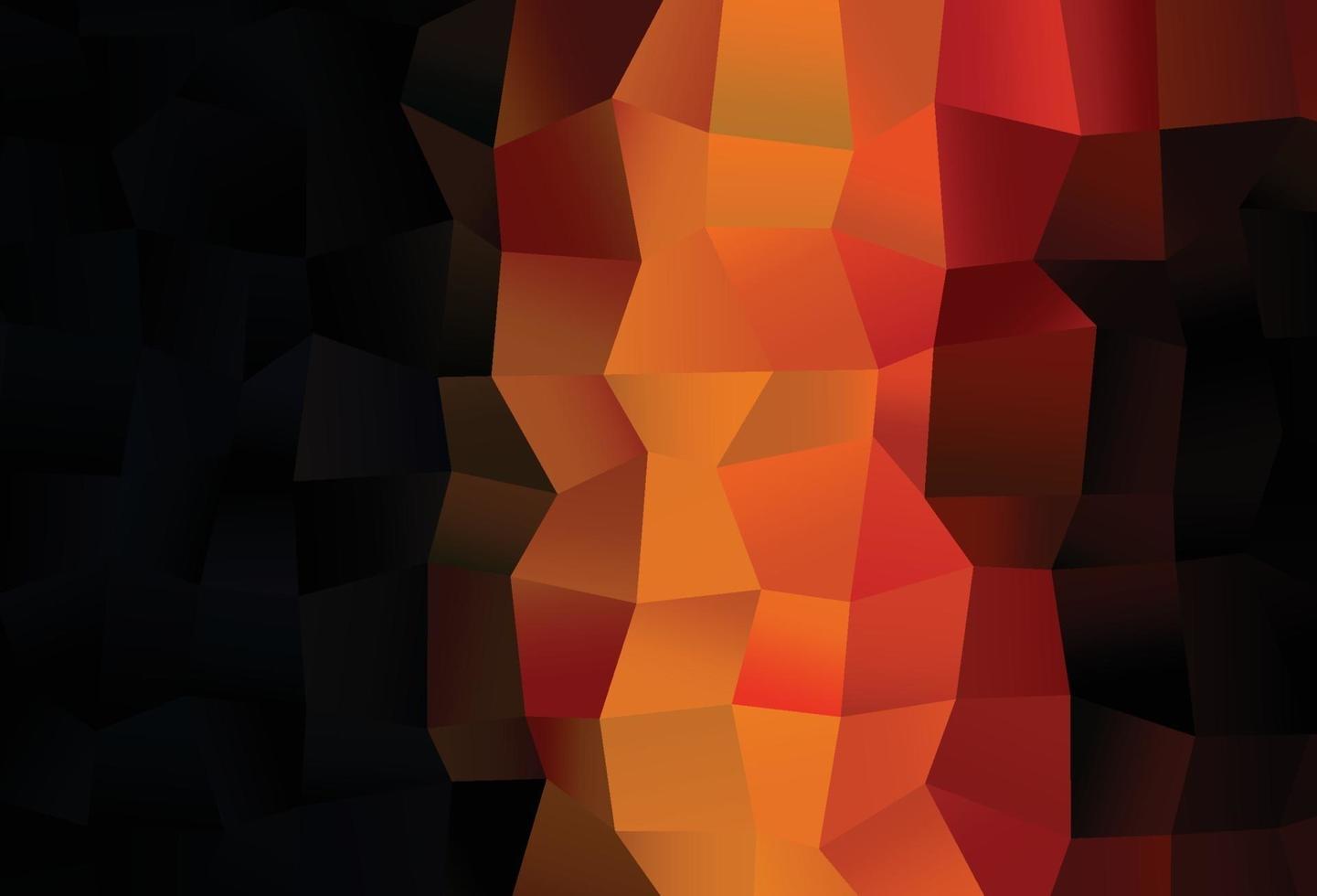 mörk orange vektor mall med fyrkantig stil.