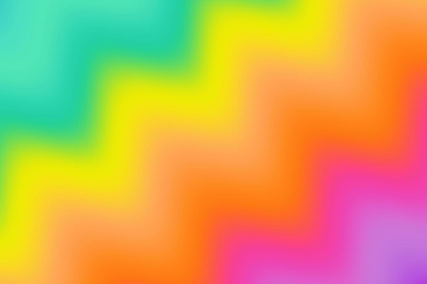 wellenförmiger Hintergrund des Regenbogens. gestreiftes mehrfarbiges Verlaufsmuster. Vektor helles Banner.