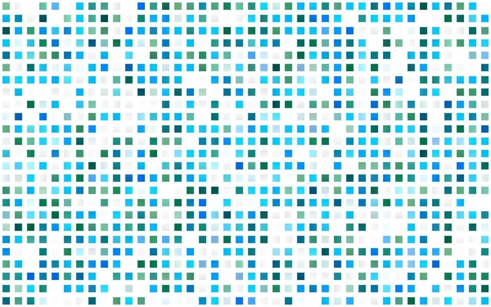 hellblauer, grüner Vektor nahtloses Layout mit Linien, Rechtecken.