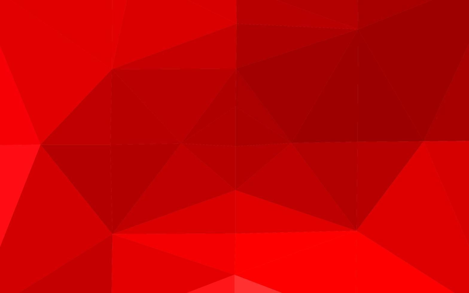 ljus röd vektor polygonal mall.