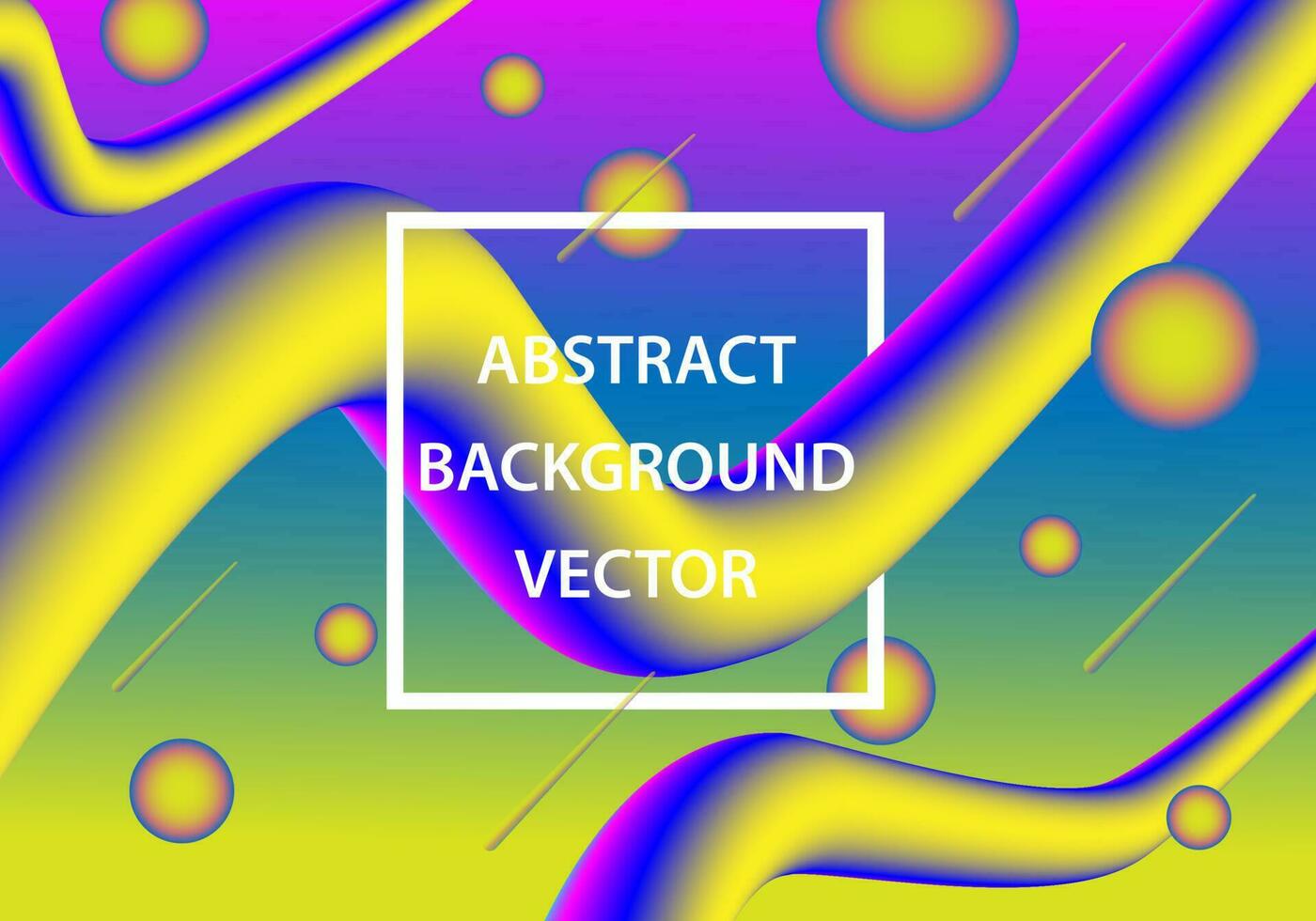 bunter geometrischer Hintergrund. flüssige Formen Zusammensetzung. vektor