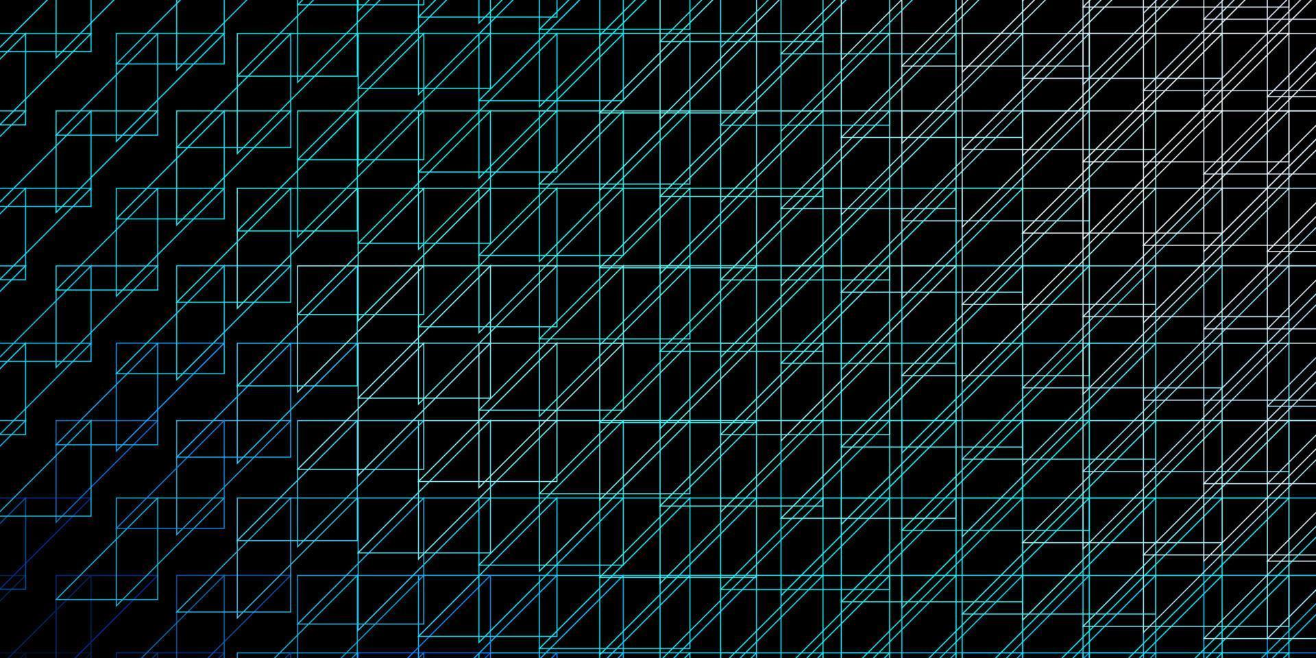 mörkblå vektormall med linjer. vektor