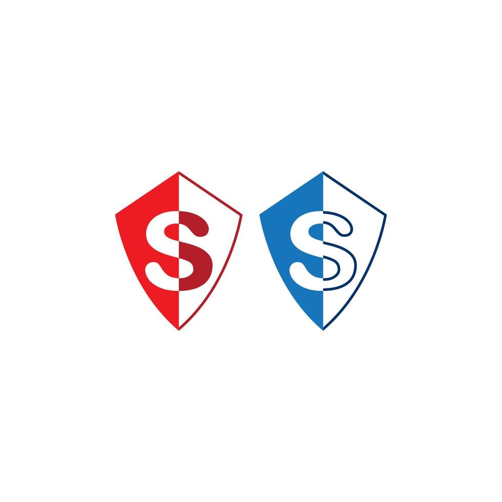 brev s logotyp vektor