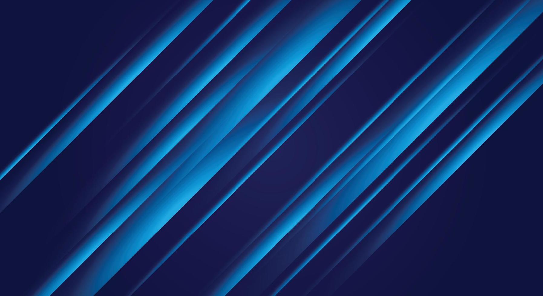 diagonal leuchtende Linien auf dunkelblauem Hintergrund. vektor