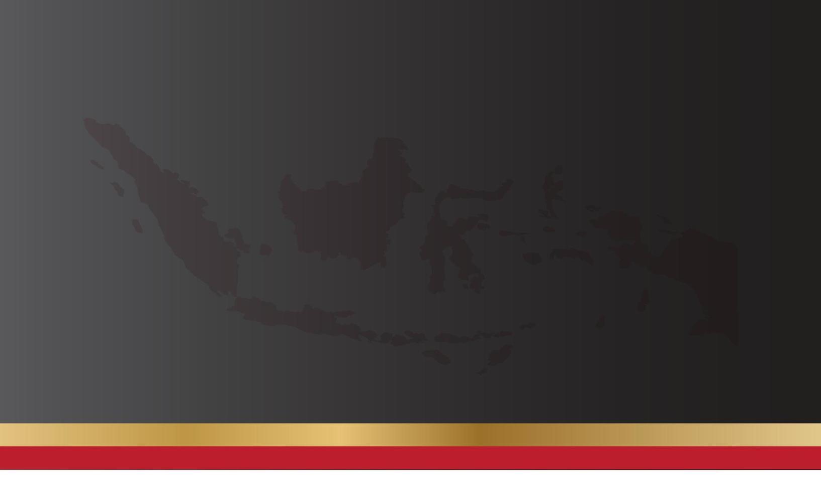 Hintergrund der indonesischen Karte vektor
