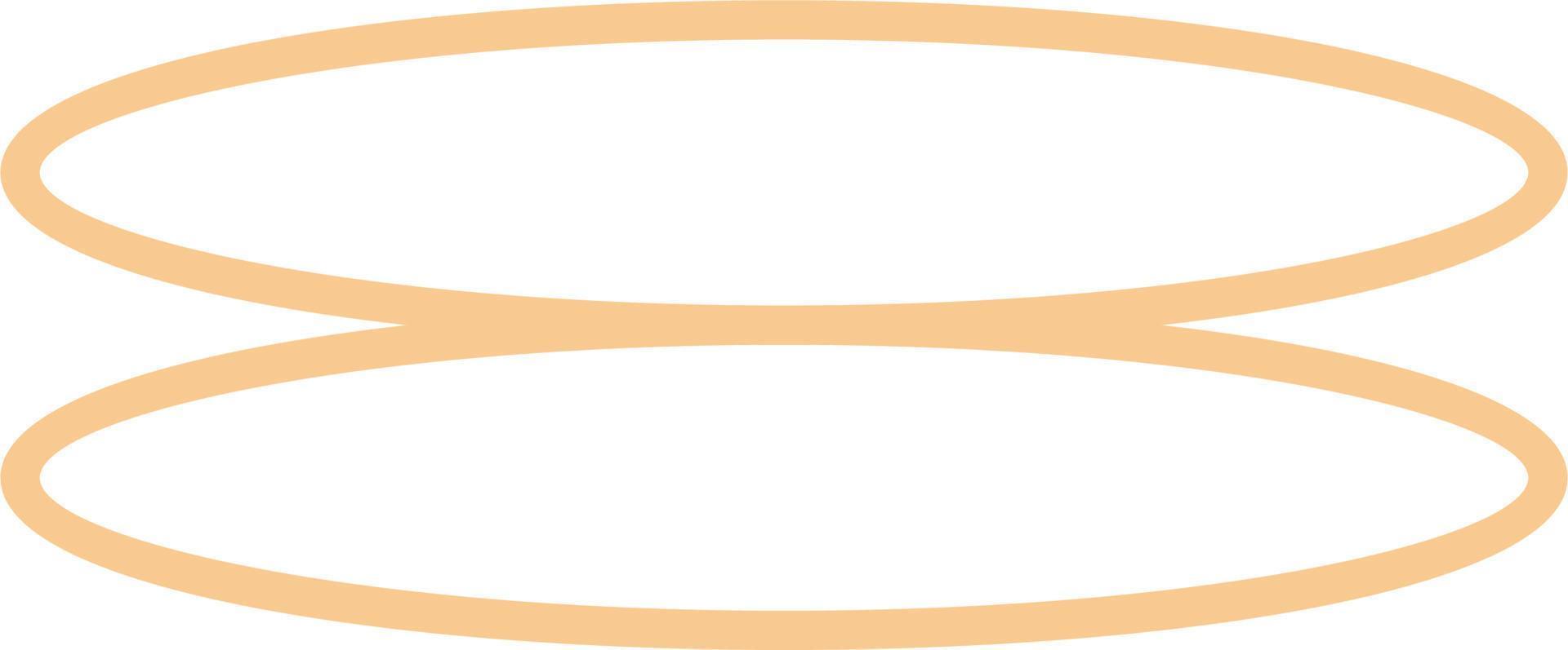 minimal oval översikt design vektor