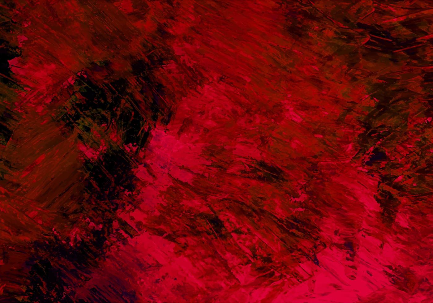 abstrakt penseldrag rödbrun, svart färg textur bakgrund vektor