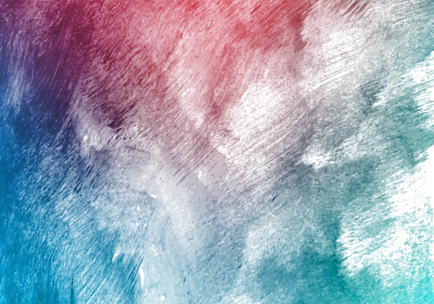 modern blå, rosa akvarellborste textur bakgrund vektor