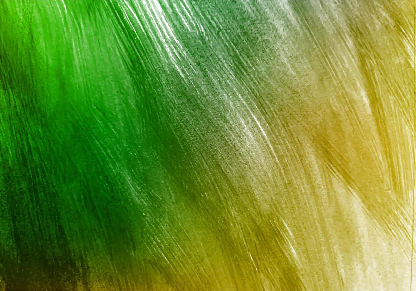 grön akvarell penseldrag textur bakgrund vektor