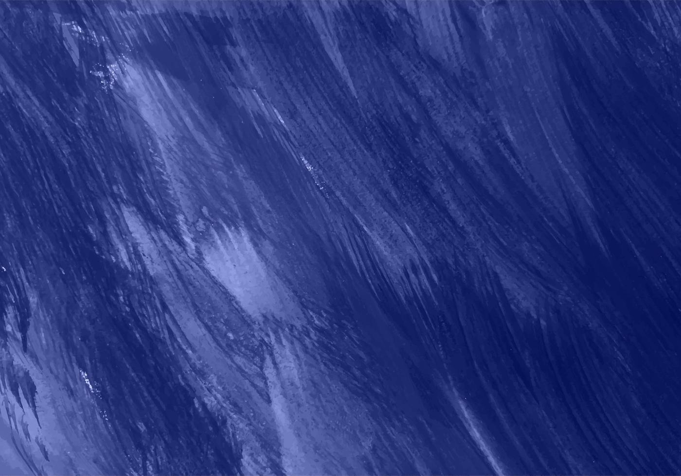 abstrakt handmålad mörkblå konsistens vektor