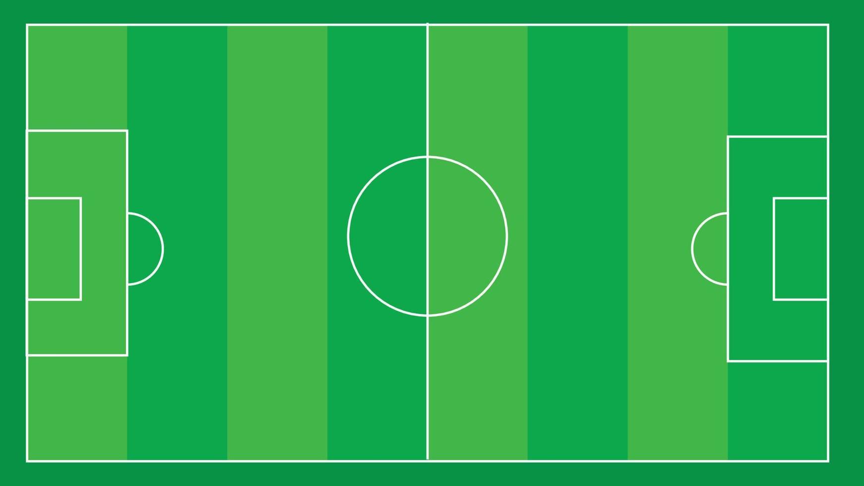Fußballplatz-Hintergrunddesign-Vektorillustration vektor
