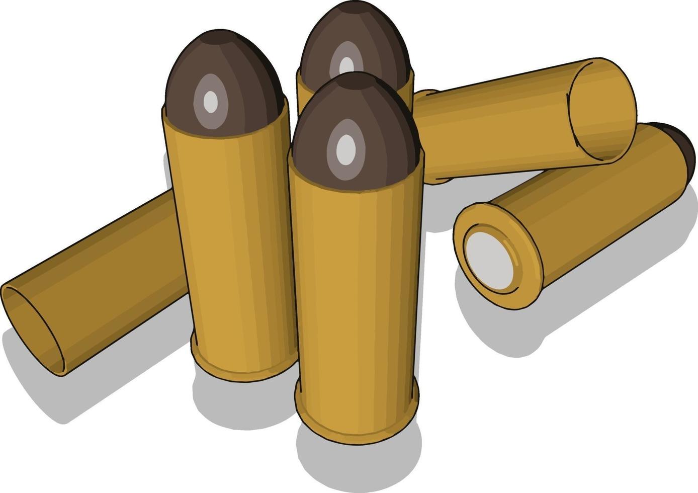 Kugeln, Illustration, Vektor auf weißem Hintergrund.