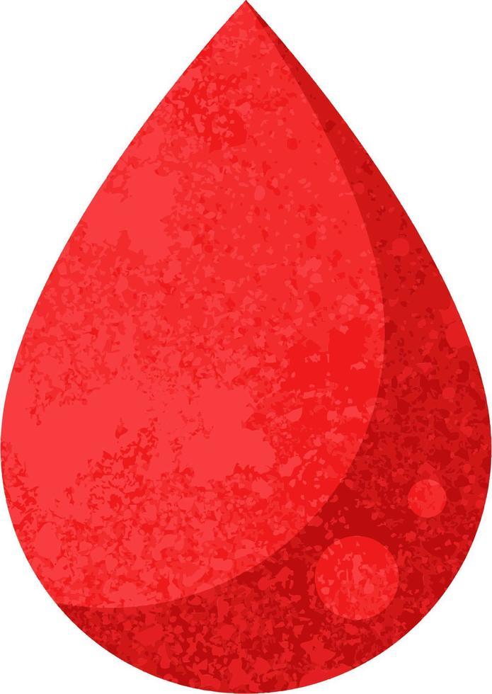blod släppa grafisk vektor illustration ikon