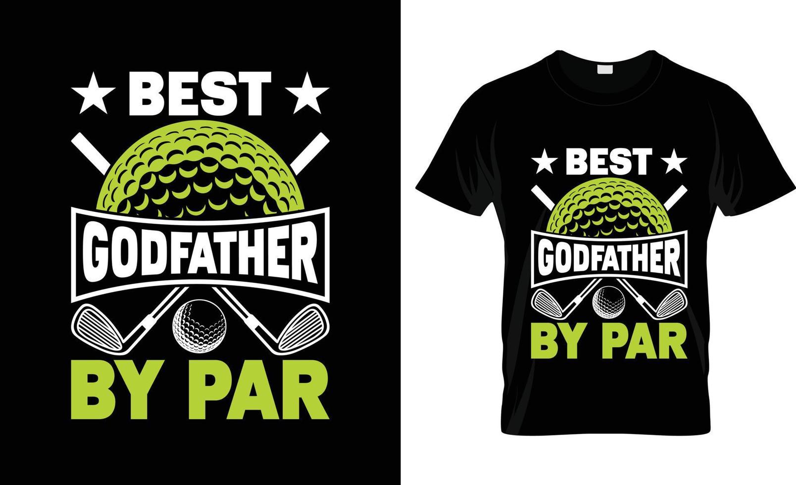 Golf-T-Shirt-Design, Golf-T-Shirt-Slogan und Bekleidungsdesign, Golftypografie, Golfvektor, Golfillustration vektor