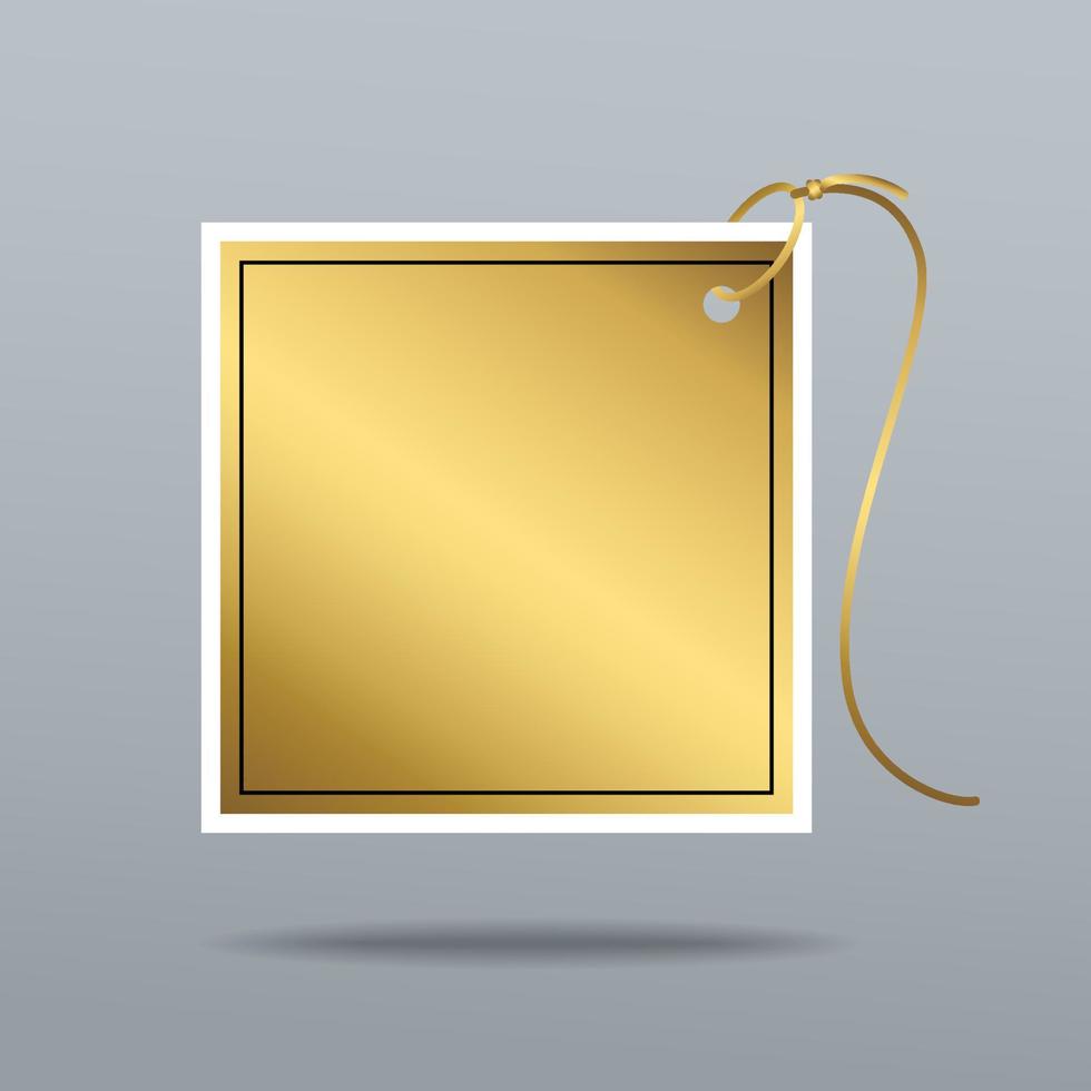 guld klistermärke. guld klistermärke märka innehåller slogan av siffra ett kvalitet. gyllene prototyper vektor