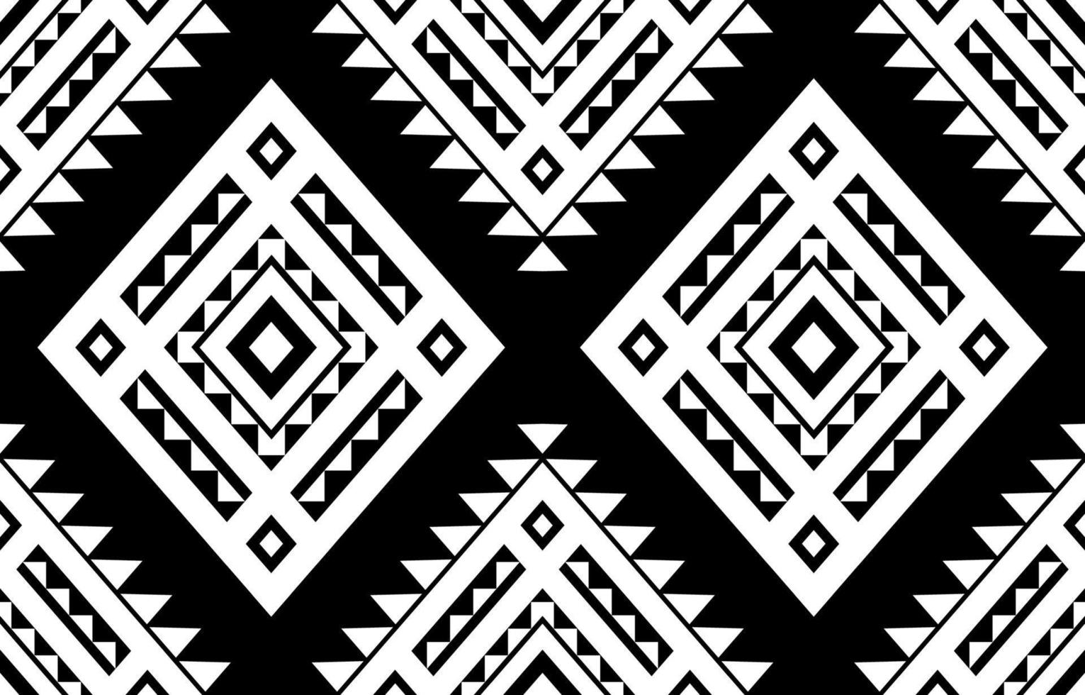 geometrische ethnische nahtlose pettern. design für hintergrund, tapeten, stoff, kleidung, teppich, stickerei vektor