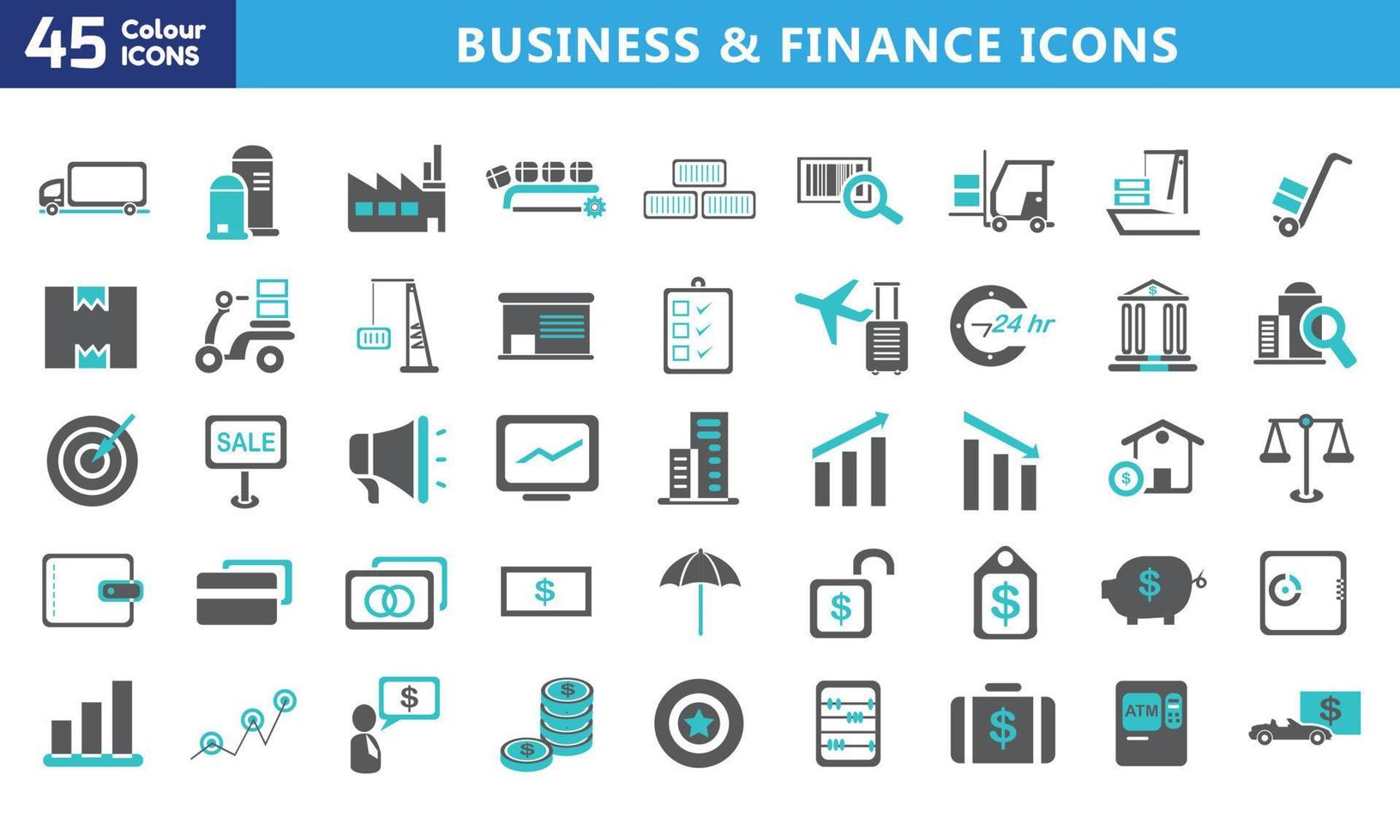 Symbole für Handy und Web. hochwertige Piktogramme. lineare symbole für business, medizin, ui und ux, medien, geld, reisen usw. vektor