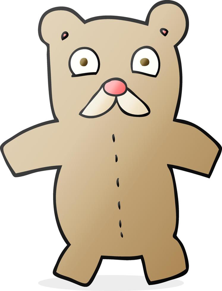 Cartoon Teddybär vektor