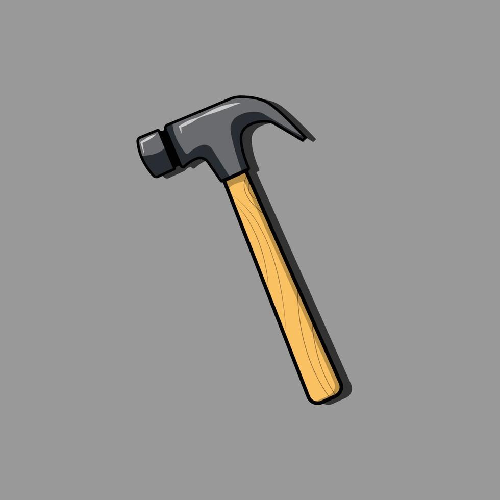 Hammer-Vektor-Illustration vektor