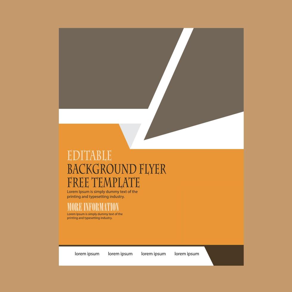 Geschäftsbericht-Cover, Broschüre oder Flyer-Design. vektor