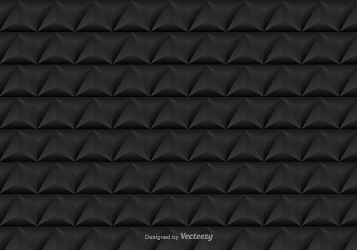 Vektor sömlösa mönster med svarta trianglar