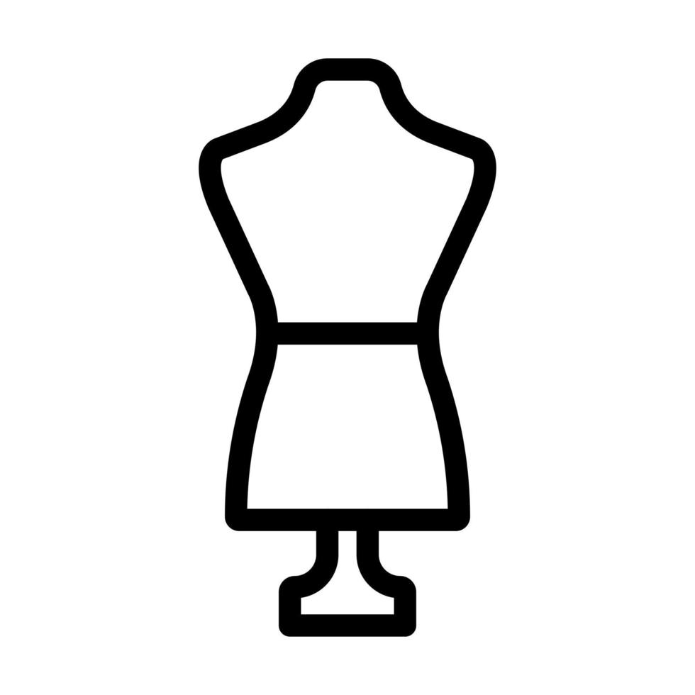 Mannequin-Icon-Design vektor