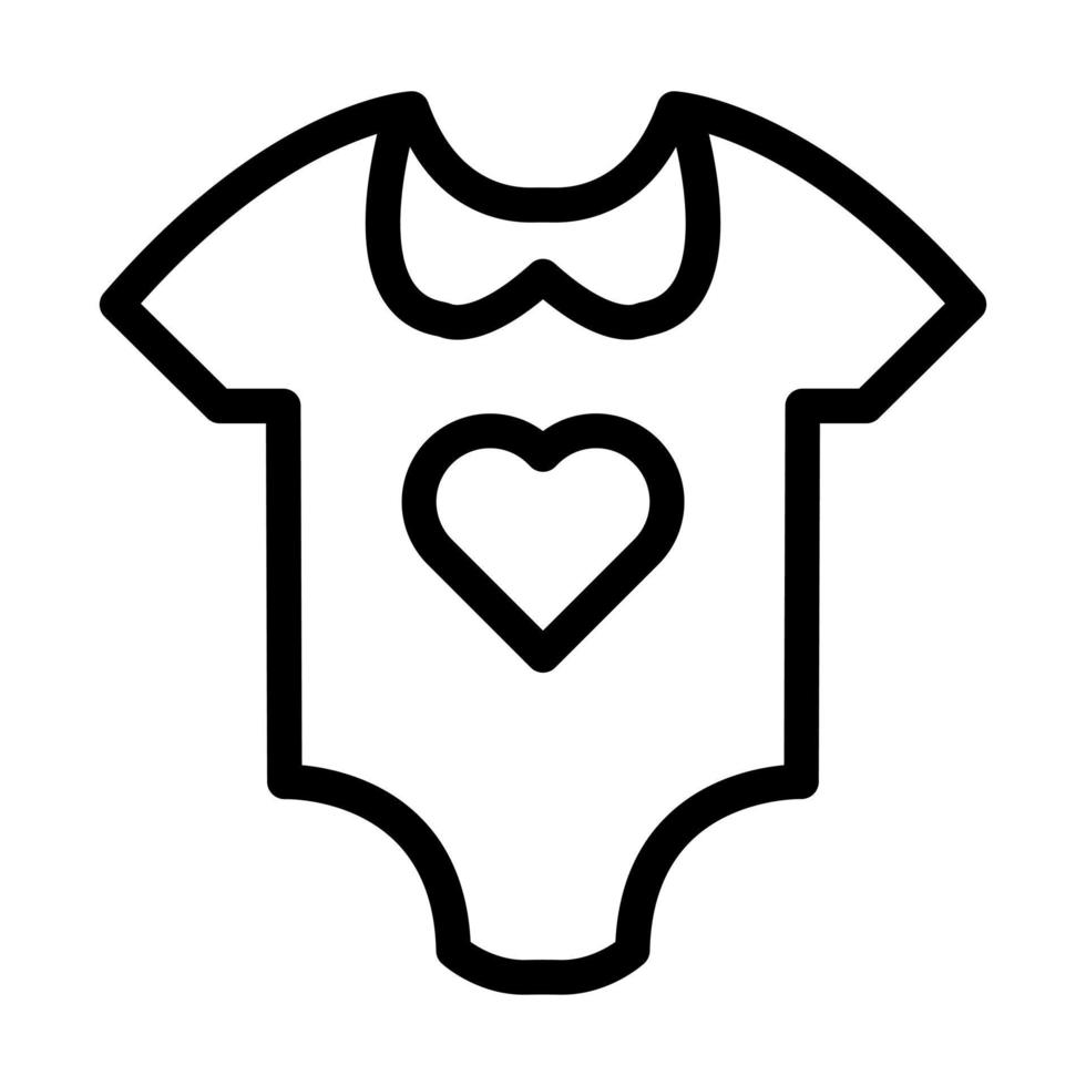 Symboldesign für Babykleidung vektor