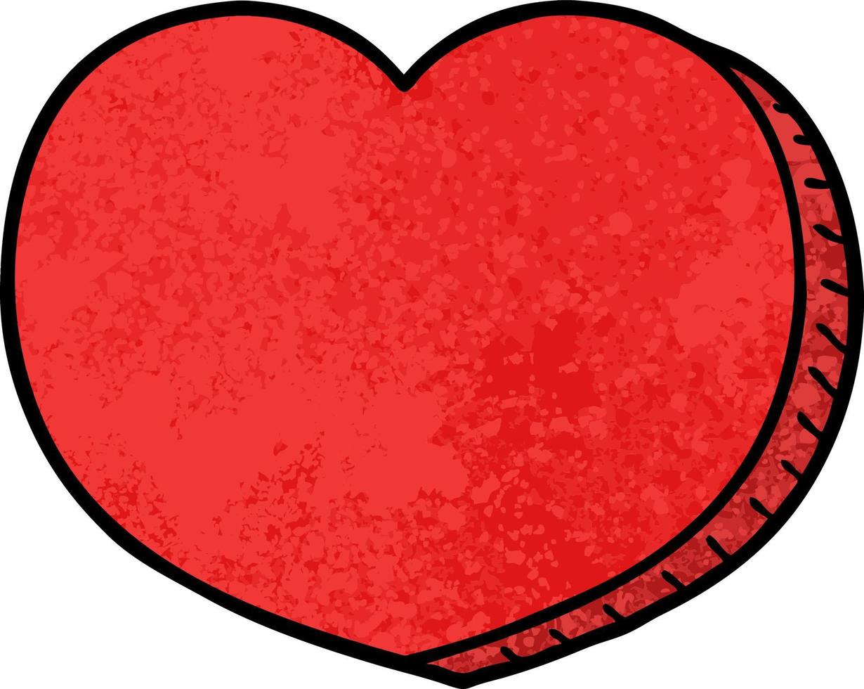 tecknad kärlek hjärta vektor