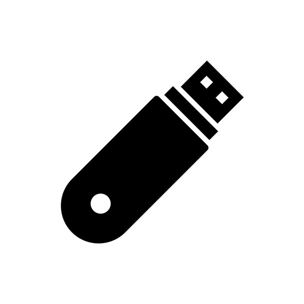 Designvorlagen für Flashdrive-Symbolvektoren vektor