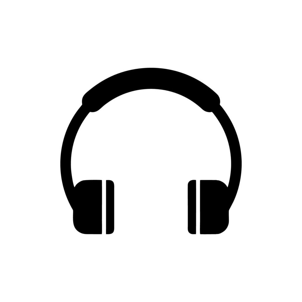 Headset-Symbol-Vektor-Design-Vorlagen vektor