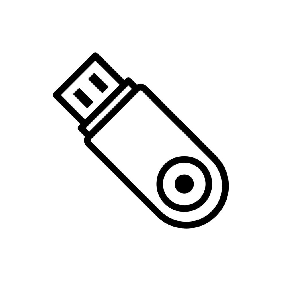 Designvorlagen für Flashdrive-Symbolvektoren vektor