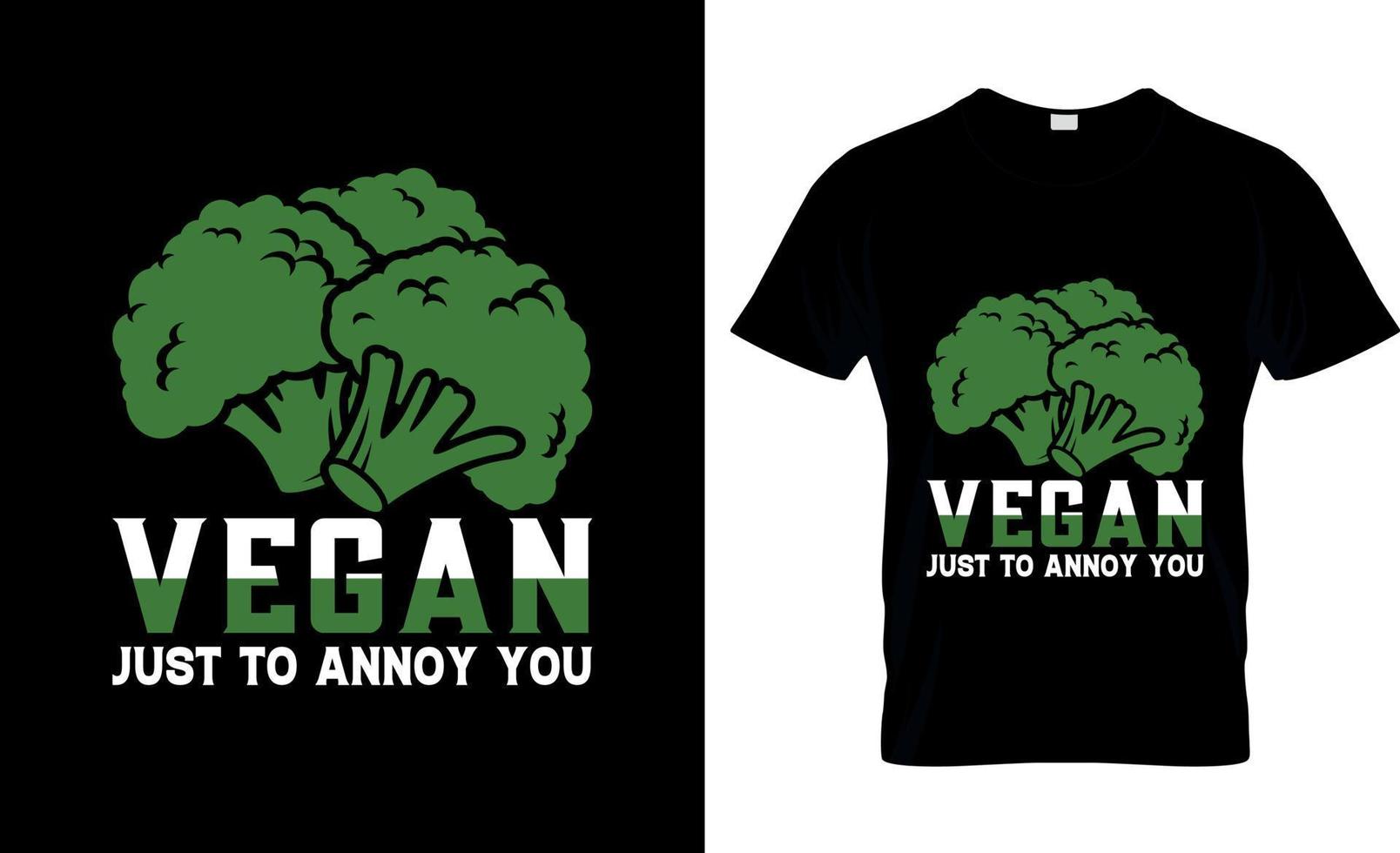 vegan t-shirt design, vegan t-shirt slogan och kläder design, vegan typografi, vegan vektor, vegan illustration vektor